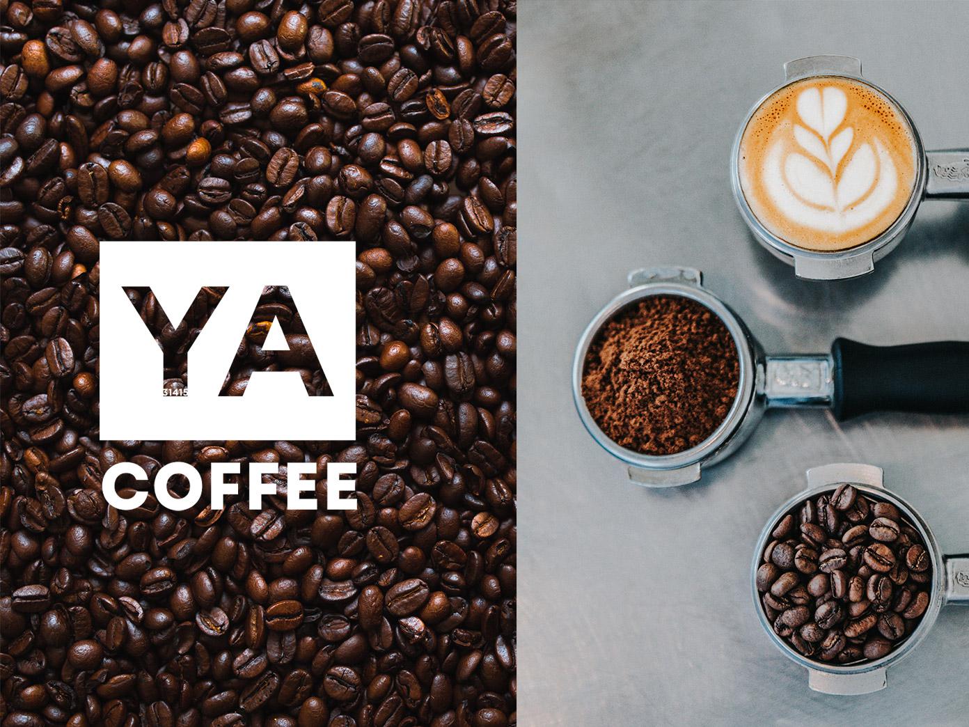 Логотип YA COFFEE