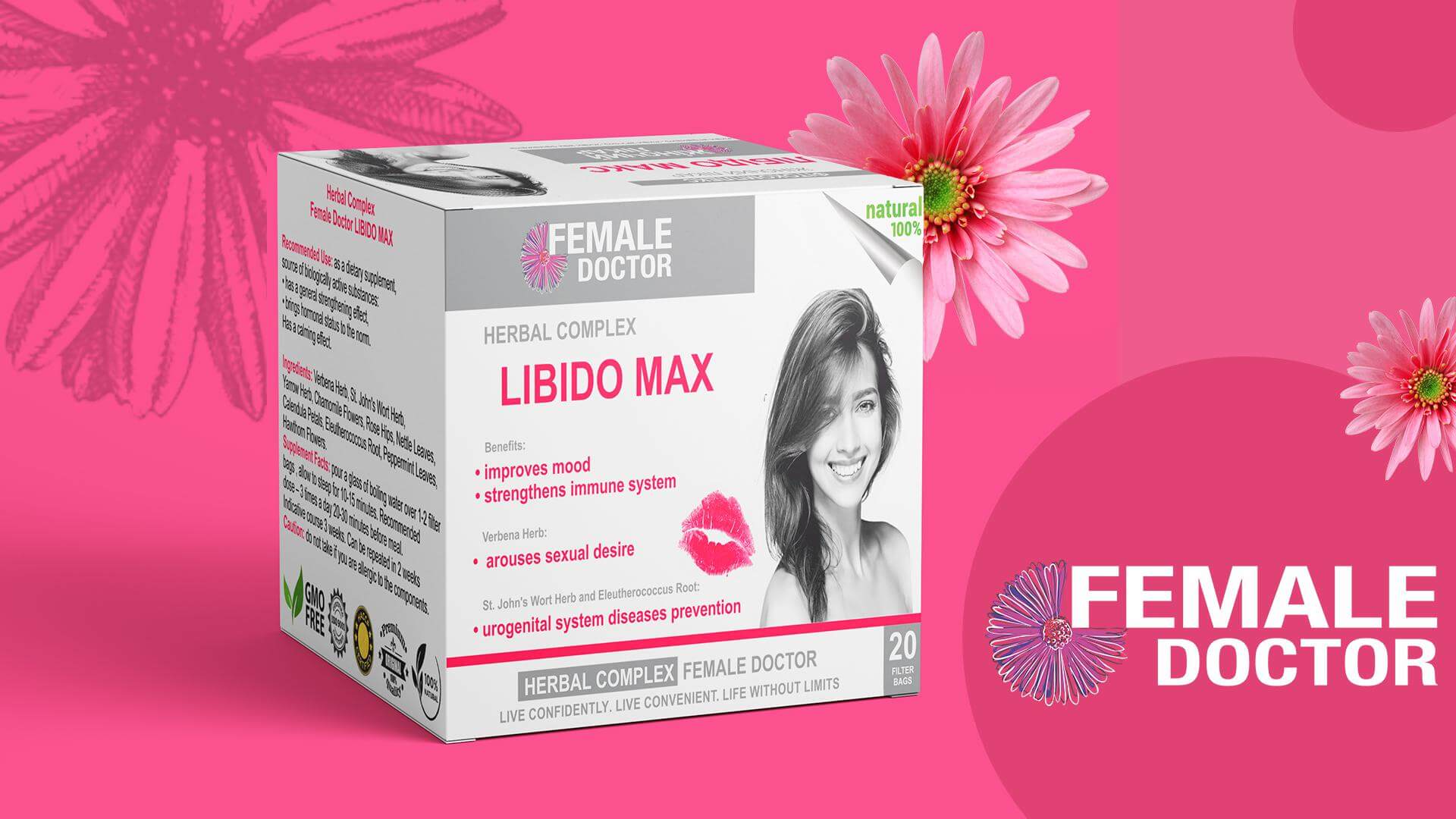 Дизайн упаковки Female Doctor Image 3