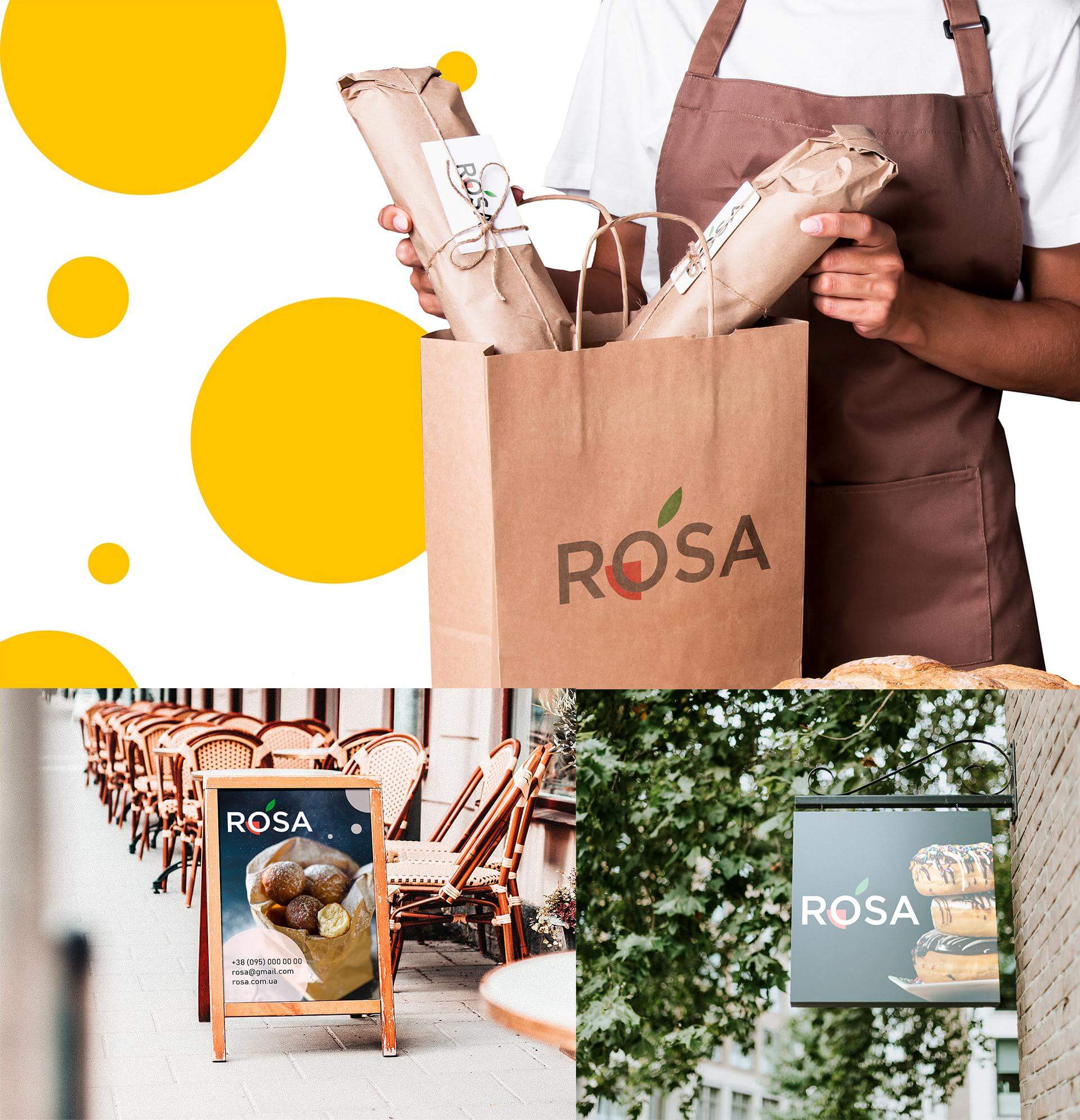 Фирменный стиль Rosa Image 3