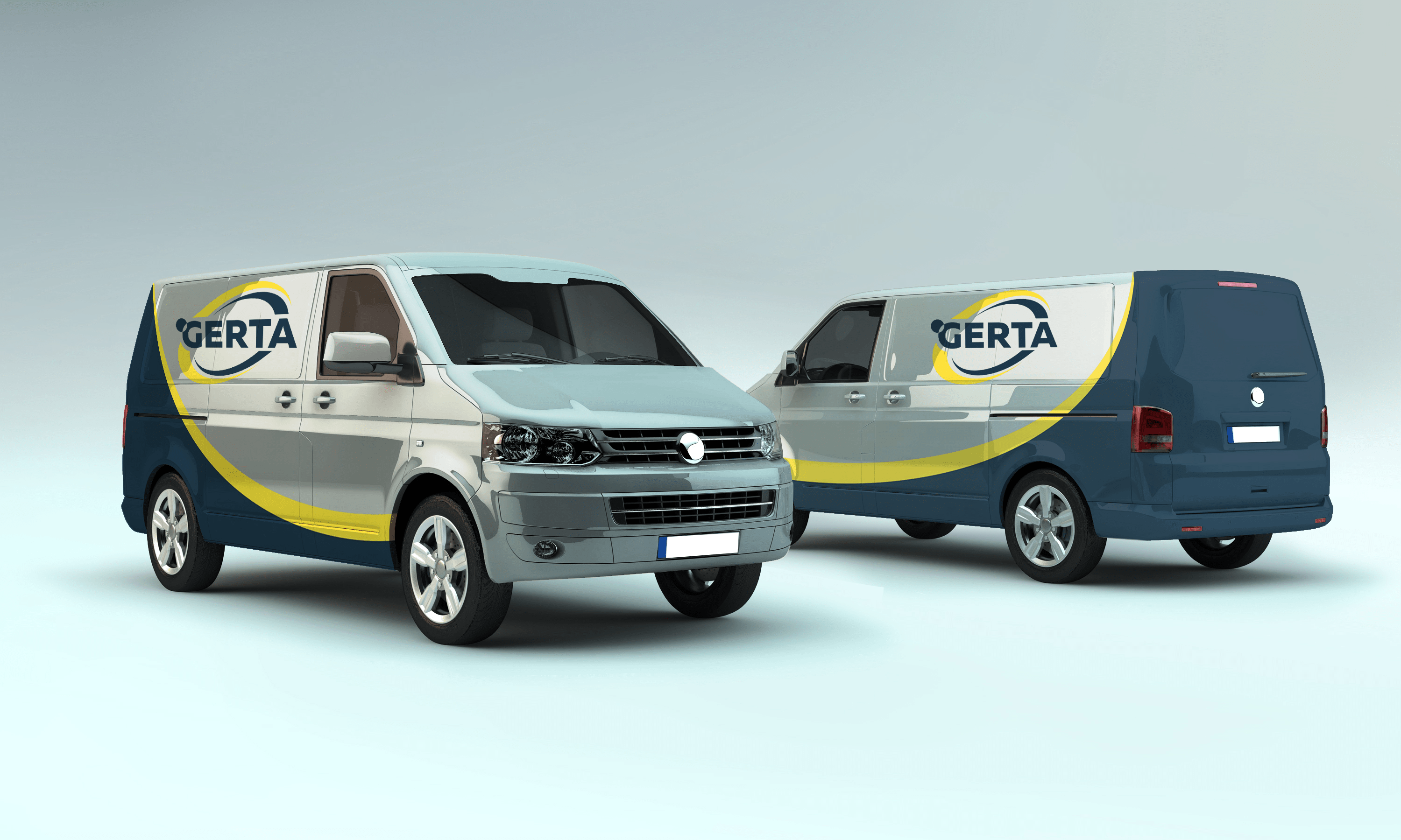 Логотип и брендирование автомобиля Gerta Image 1