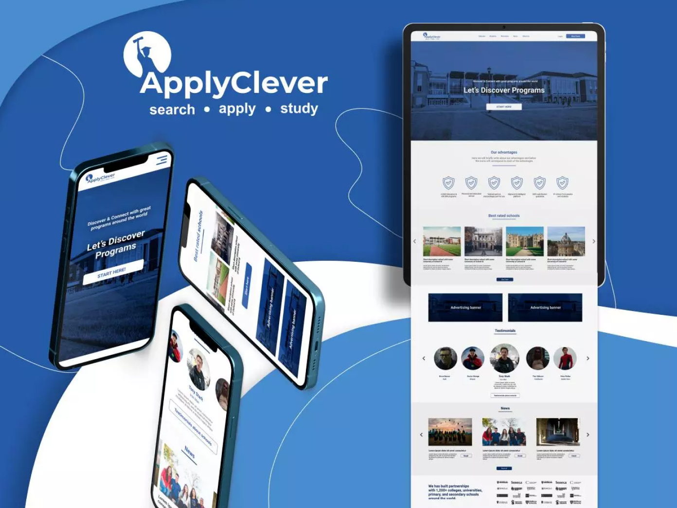 Сайт Apply Clever